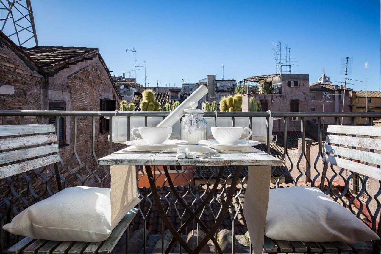 Bbhomerome - Campo Dei Fiori Balcony View Penthouse Luaran gambar