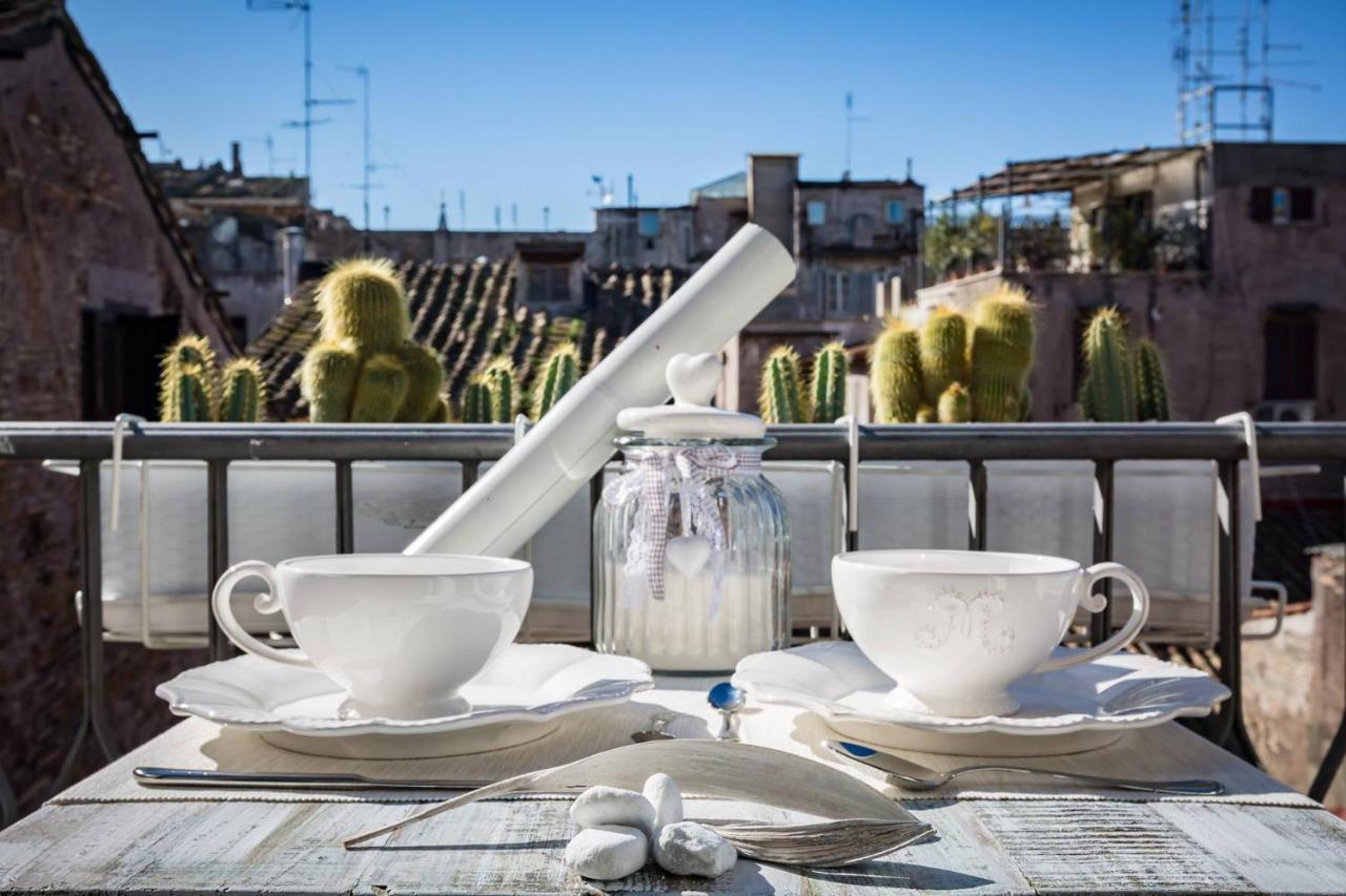 Bbhomerome - Campo Dei Fiori Balcony View Penthouse Luaran gambar